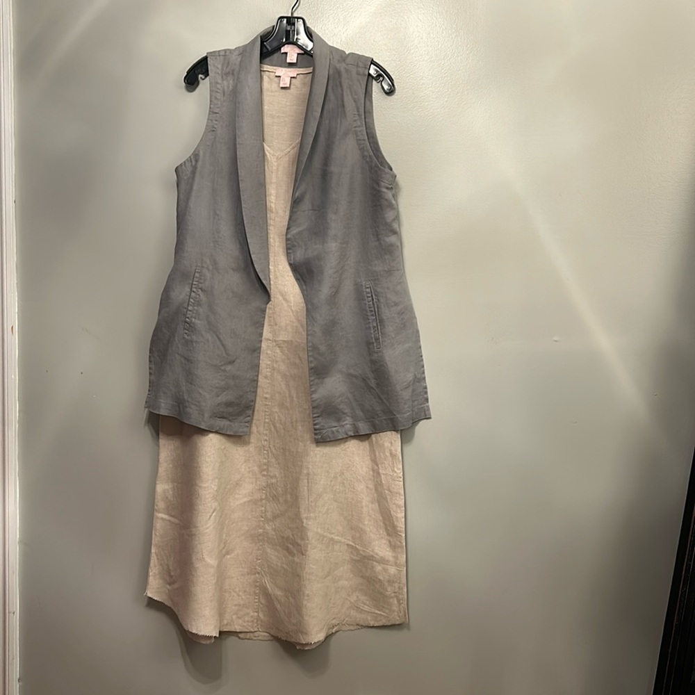 Linen Dress set